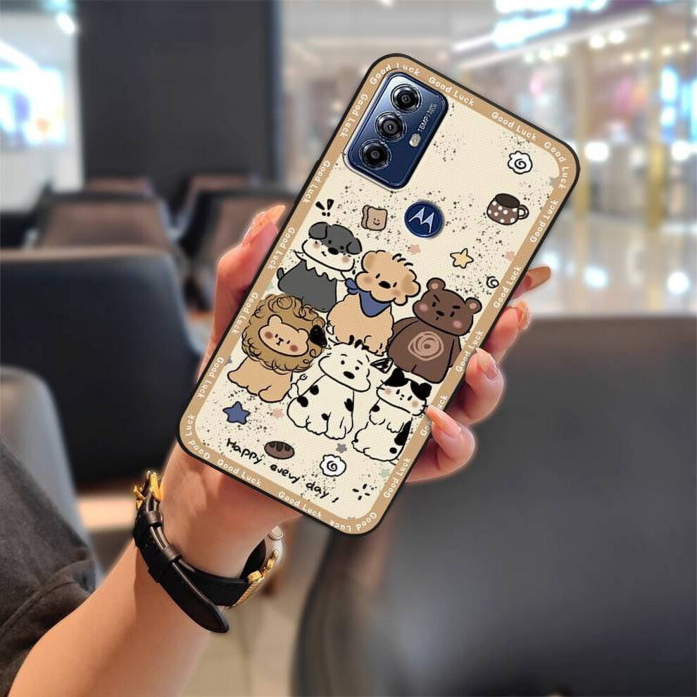 Moto G Play 2023 Phone Case Cartoon Full-Wrap Tpu Shockproof 9023022302410