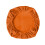 Housse de chaise croisée orange douce et élastique 1