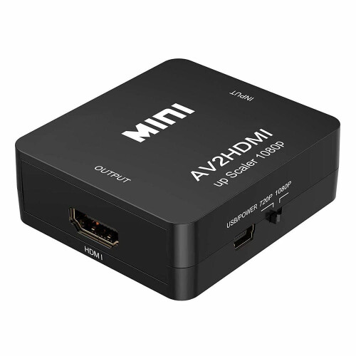 Μετατροπέας RCA AV σε HDMI για Wii NES SNES 1