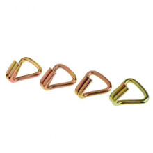 5-6pack 4 Pieces Heavy Duty Ratchet Double J Hook for 1" 25mm Tie Down Strap 5 Pcs