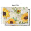 Sets de table bohèmes tournesol en lin, lot de 6 5
