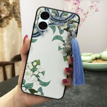 BLU G53 TPU telefontok, ütésálló, szennyeződésálló, bojtos díszítéssel