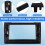 2Din 10.1 Inch Car Frame Fascia Adapter Canbus Box Decoder Android Radio Dash Fitting Panel Kit for  XC90 2003-2014 5