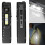 USB genopladelig mini LED-lommelygte i rustfrit stål ABS1 6