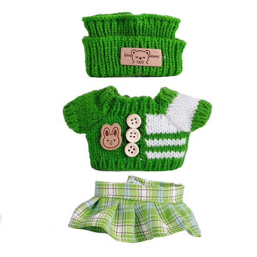Luxury Doll Clothes Set for 17cm Dolls 3-Piece
