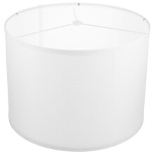 Abat-jour carré en tissu blanc 11,8 x 11,8 x 9,8 pouces (1 lot)
