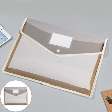 Heavy Duty Plastic Expanding File Folder Legal Size Khaki