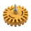 4 Inch Rubber Removal Wheel with 20mm Drill Adapter 1