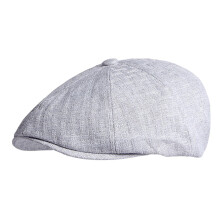 Men's Peaked Cap British Retro Octagonal Beret 1