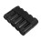 Plastic coin box for storage and organization, portable 6