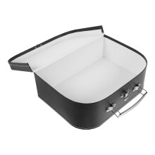 Black Suitcase Storage Box for Travel and Gifts