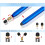 Penna stilo capacitiva per iPad, iPhone, Galaxy (confezione da 5) 4