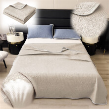 Xoxingysm 4-Pc Washable Summer Quilt Set – Double Size, European Style, Multifunctional Thin Blanket