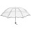 Draagbare, windbestendige, transparante paraplu 3