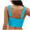 Top bikini imbottito da donna con incrocio e ritagli 6