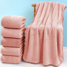 Velvet Bath Towel 28x55in, Thick & Quick-Dry, Soft Plush Fleece, Highly Absorbent, Non-Shedding, Hanging Loop, Multiple Colors