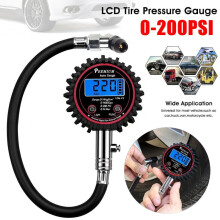 Digital LCD Tire Pressure Gauge 200 PSI