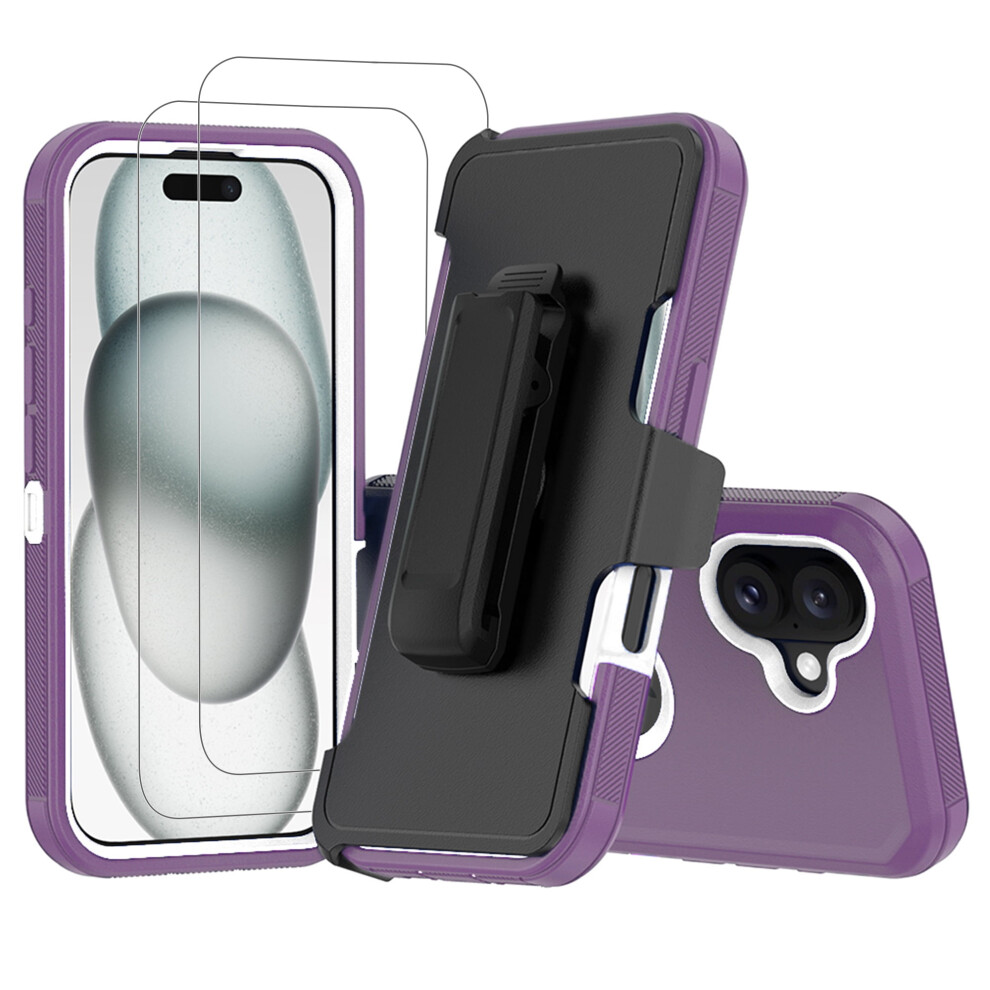 Iphone 16 Heavy Duty Shockproof Dustproof Case With 968604651922