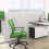 Lacoo Mid-Back Ergonomic Mesh Office Chair Green 3