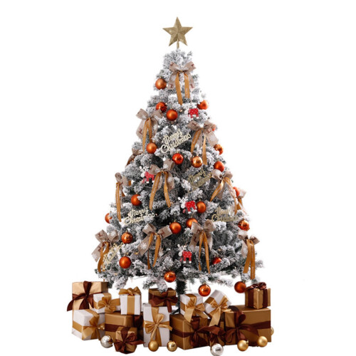 Snow Flocked Artificial Christmas Tree 35.43 inches with