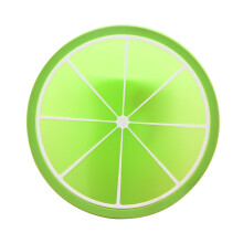 Silikon-Tassenuntersetzer mit Fruchtscheiben-Design, 1 Stück