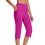 Γυναικείο Capris 7/8 με ψηλή μέση και τσέπες για έλεγχο της κοιλιάς 1