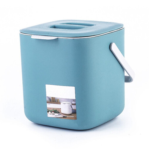 Countertop Compost Bin with Lid, Odor-Free, 1.3 Gallon
