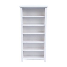 Mini Wooden House Bookshelf Ornament 1pc