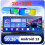 Android 13 10,26 Polegadas 2G+32G DVR de Carro Sem Fio CarPlay Android Auto Mirror Link Dash Cam Navegação  AUX FM 2