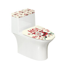 Set di copriwater in tessuto elastico antipolvere, 2 pezzi