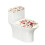 Set di copriwater in tessuto elastico antipolvere, 2 pezzi 1