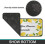Lemon Kitchen Rug Set Non-Slip Waterproof 2 pcs 5