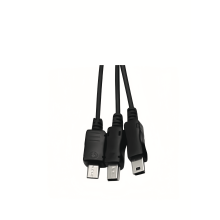 USB többportos gyorstöltő kábel, amely kompatibilis a Samsung, Xiaomi, Google és más márkákkal.