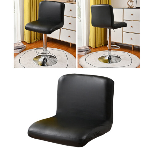 Housses de chaise imperméables pour tabourets de bar en cuir PU1 1