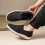 Schwarze Herren-Slipper mit Memory-Schaum, 1 Paar 8