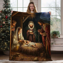 Tupukom Christmas Blanket Thick Soft 39.37x27.56 In