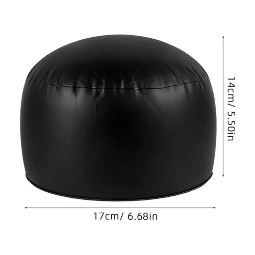 Inflatable Hat Stand PVC Black 2pcs 1