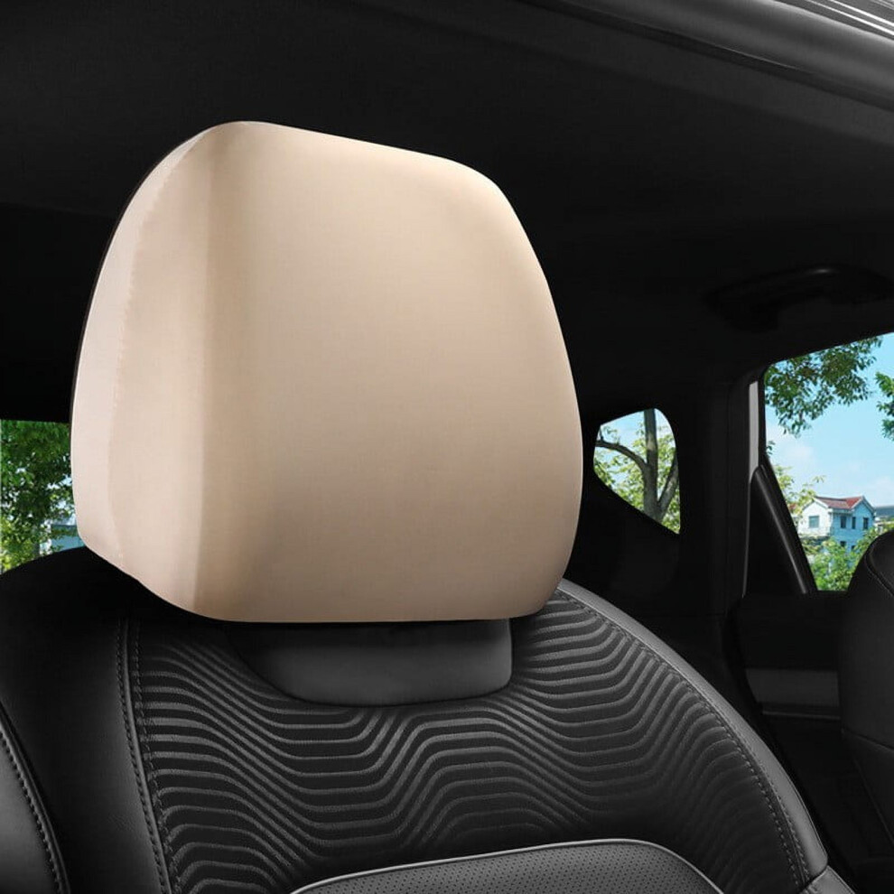 Headrest Cover Universal For Suv Truck 1 Piece Black 959110531174