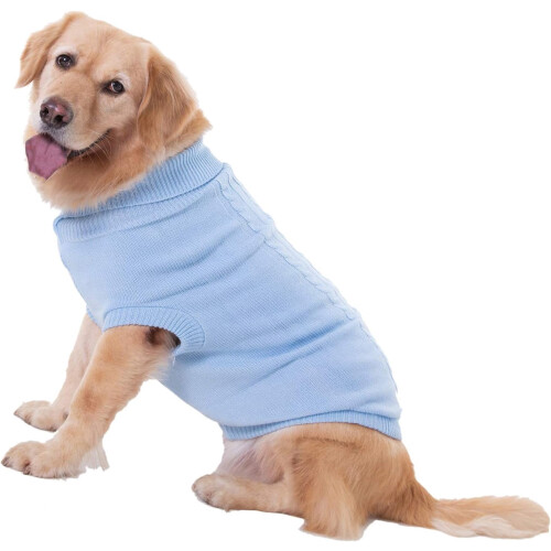 Dog Sweater Warm Turtleneck Christmas Style for Small