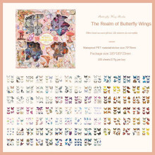 Vintage Sticker Box Set DIY PET 100-Pack
