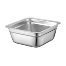 Stackable Square Sink Basin Space-Saving Smooth Edge 1 Pack