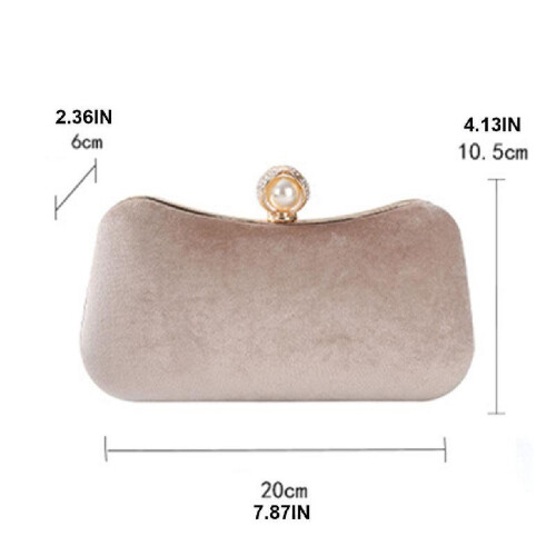 Borsa a tracolla da sera da donna per matrimoni e balli di fine anno. 2