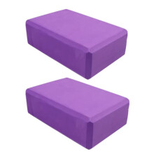 Bloic Yoga Brící Aclaíochta Neamhshleamhnacha 2 phíosa
