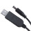3X USB  5V para  12V 2.1Mm X 5.5Mm Conversor de MóDulo   Macho Conector Jack Power Cable Plug, USB para  Cable -1M 4