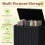 Resin Outdoor Storage Box 40 Gallon Waterproof Lockable 5