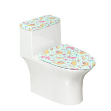 WC-fedél-takaró szett dinoszaurusz mintával 43x53 cm 2 darabos