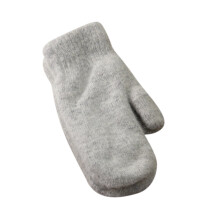 Knitted Fingerless Mittens for Women and Men, Warm Padded