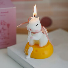 Bougie d'aromathérapie lapin de Pâques, décoration en gypse, 1 pièce