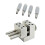 Mini torno universal estável para modelismo DIY 1