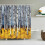 Schimmelwerend bedrukt douchegordijn van polyester, 150x180 cm 1